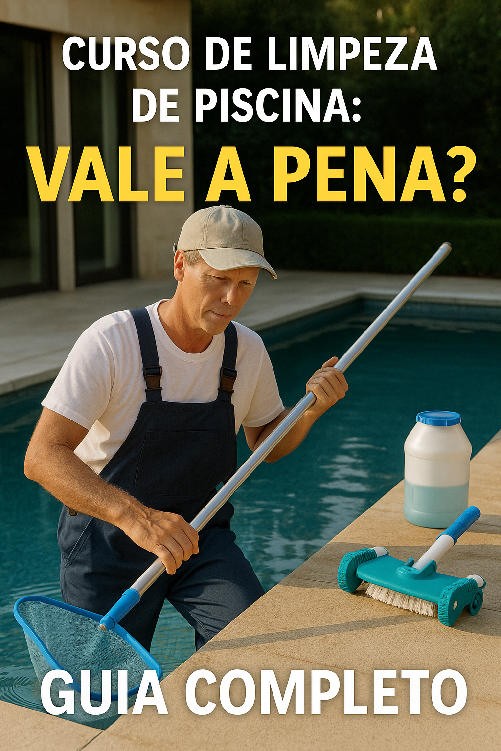 Curso de Limpeza de Piscina: Vale a Pena?